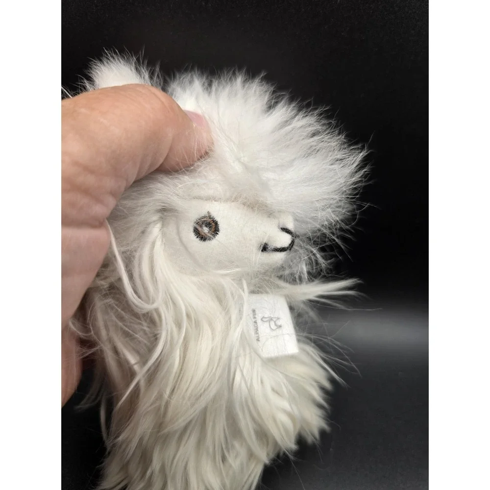LLama Poof Keychain Made In Peru Alpaca Fur Nice And Soft
